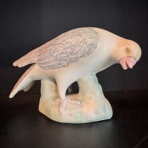 1950’s Vintage Chinoiserie Dove Figurine by WBI(World Banking Institute)China